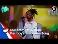 Live premiere of Jeangu Macrooy’s Eurovision Song for the Netherlands