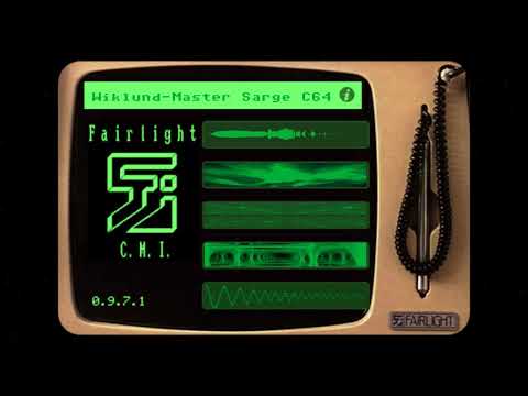 FairLight C64 Master Sarge music by Wiklund