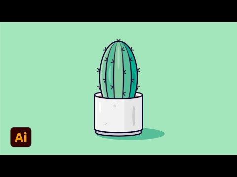 Lets draw the Youtube Button Adobe Illustrator Flat Design Tutorial