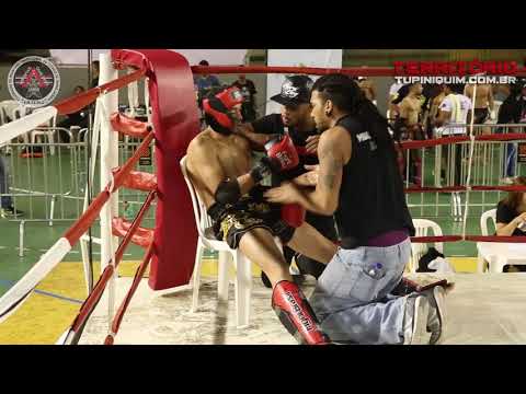 Gustavo vs Alisson - Campeonato Mineiro de Muay Thai 2018