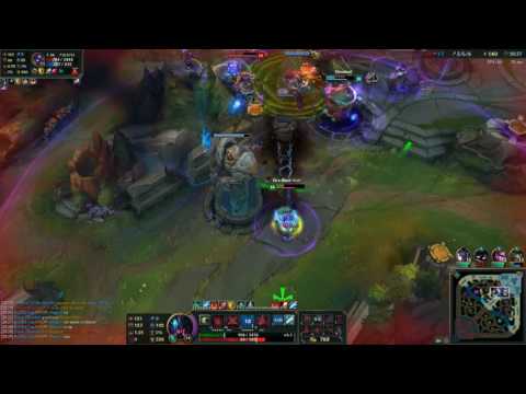 5 Man Reksai Knockup wins 4v5 teamfight