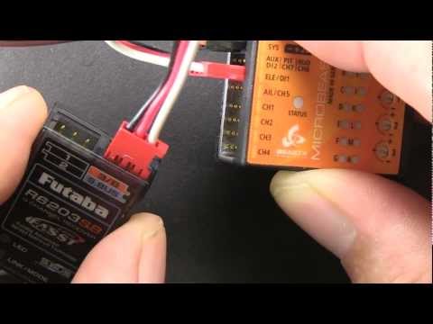 Microbeast V3 Step One Setting Receiver Type to Sbus or Spektrum remote.