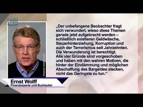 Gründe für die weitere Bargeldeinschränkung Einschätzung von Ernst Wolff   12 01 2018   www kla tv