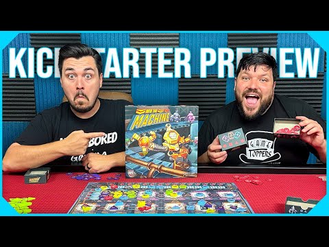 Into The Machine | Never Bored Gaming | Kickstarter Preview