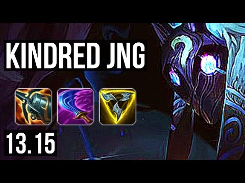 KINDRED vs HECARIM (JNG) | Rank 2 Kindred, 71% winrate, Rank 11, Dominating | KR Challenger | 13.15