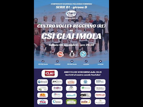 Serie B1 Femminile girone D CVR vs CSI CLAI IMOLA