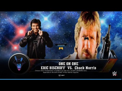 VIPERVERSE EP 1 - ERIC BISCHOFF VS CHUCK NORRIS #WWE2K24
