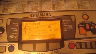 Yamaha PSR-280 Demo Song #1: "Carmel" by Joe Sample