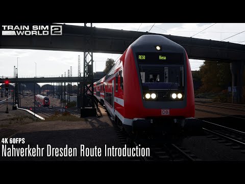 Nahverkehr Dresden Route Introduction - First Look - Train Sim World 2