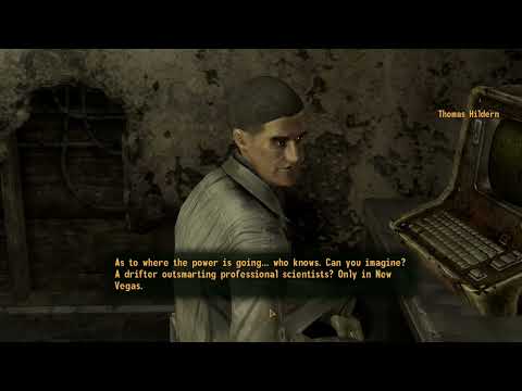 Hildern reacts to the couriers decisions at Helios one