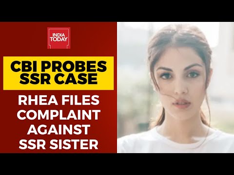 Rhea Chakraborty Files Complaint Against Sushant's Sister, Mumbai Police Transfers Case To CBI