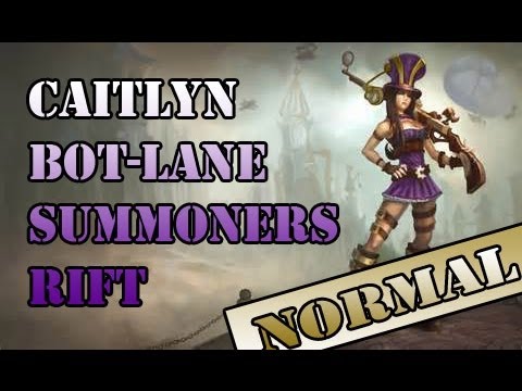 LOL Caitlyn Bot-Lane feat. HECAPONY VS DRAVEN 1 vs 1 Summoners Rift