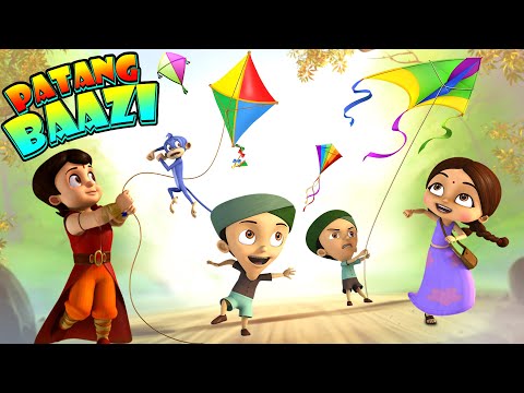 Super Bheem - Patang Baazi | Happy Makar Sankranti | Cartoons for Kids in Hindi