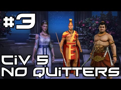 Civ 5 No Quitters Multiplayer - Free Drugs! #3
