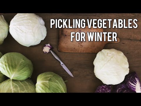 , title : 'Pickling Vegetables For Winter | Sauerkraut And Mixed Veggies'