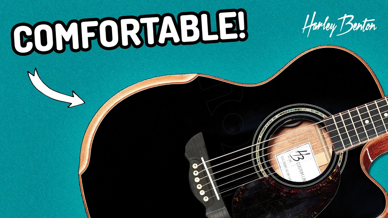 Harley Benton - CLC-650SM-CE - Super Comfortable Acoustic - YouTube