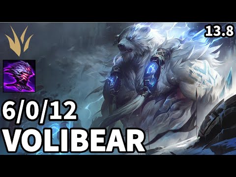 Volibear Jungle vs Sejuani - EUW Master | Patch 13.8