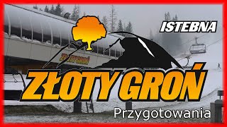 preview picture of video '✖ ISTEBNA ✖ ZŁOTY GROŃ ✖ 02.12.2014 - Naśnieżanie stoku 2014/2015'