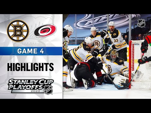 NHL PS4. 2020 STANLEY CUP PLAYOFFS FIRST ROUND GAME 4 EAST: BRUINS VS HURRICANES.08.17.2020. (NBCSN)