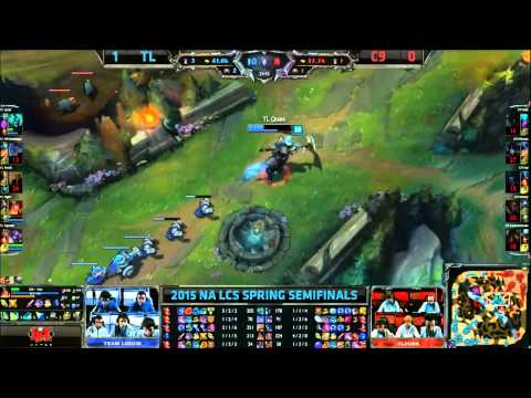 Cloud 9 (C9) VS Team Liquid (TL) Game 2 - 2015 NA LCS Spring Semifinal [Highlights]