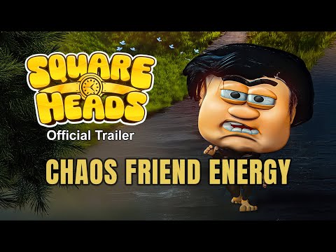 Square Heads (2025) – Official Trailer | Chaotic Animated Comedy for Families