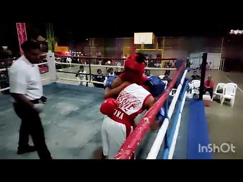 Alexis Castro Vs Yerling Quintana, 105 LB. Boxeo. San Sebastián, Yali( Jinotega). Sab 22 Marzo 2025.