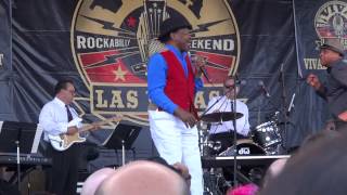 Lloyd Price sings Have you Ever had the Blues at VLV 2014