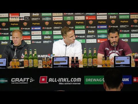 30. Spieltag | SGD - KOE | Pressekonferenz nach dem Spiel