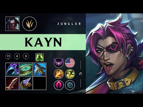 Kayn Jungle vs Kha'Zix - NA Master Patch 26.01