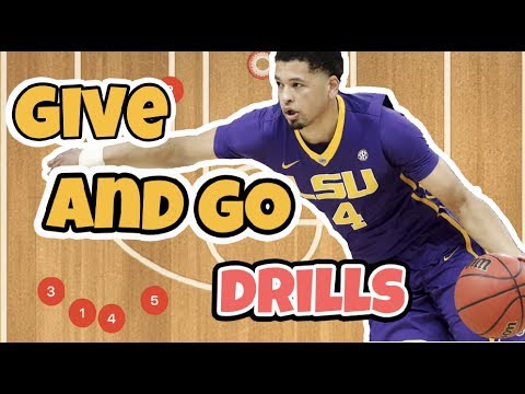 Give and Go Team Basketball Drills