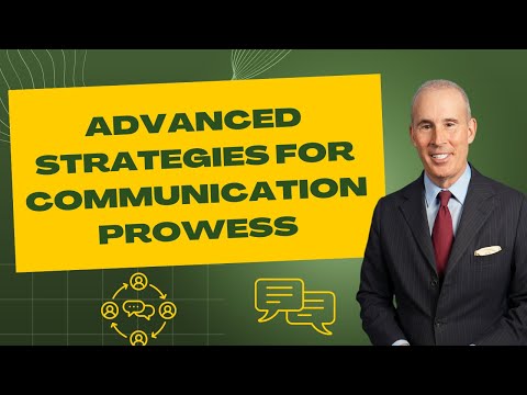 TJ Walker Giving Advanced Strategies for Communication Skills Success