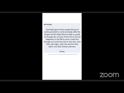 Monday, 8th May 2023, Holy Rosary With Graceful Aging & Fr. Martin Bruno Sserunkuuma