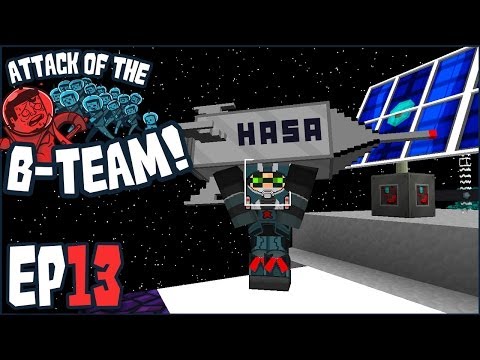 Minecraft - Attack Of The B-Team Ep 13 - "Stranded In Spaaaaaaace!" (B-Team Modpack)