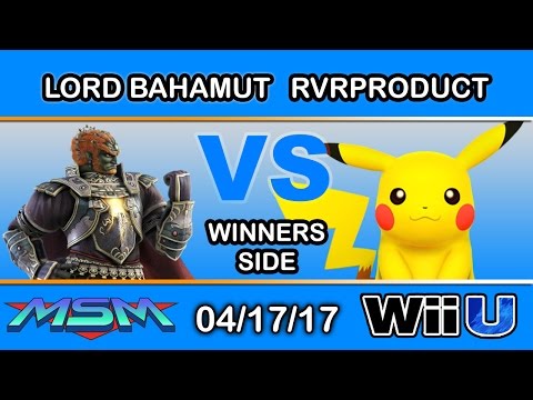 MSM 94 - Lord Bahamut (Ganondorf) Vs. RvRproduct (Pikachu) Winners Side - Smash Wii U