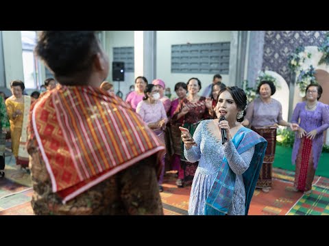 Adu Landek - Mbaba Belo Selambar Laura & Andre -  Riahen Kap Anak Beruna