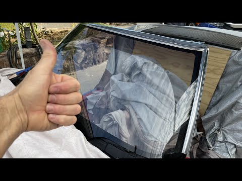 C3 Windshield Trim Installed-Tips for You!
