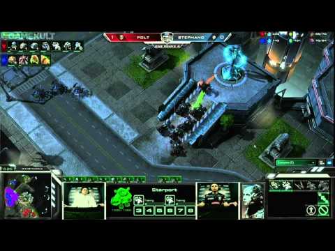 (HD432) Polt vs Stephano - TvZ - MLG Game 2 - Starcraft 2 Replay [FR]