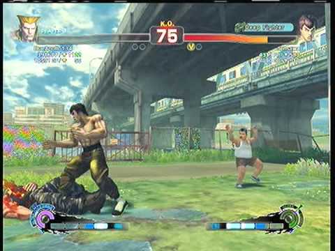 SSFIVAE: Guile (DueApollo134) vs. Fei-long (densawa) SD