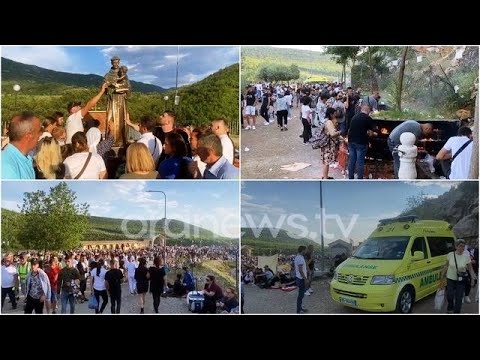 Pelegrinazhi i 13 të martave të shenjta në Kishën e Shna Ndout, mijëra pelegrinë në vendin e shenjtë