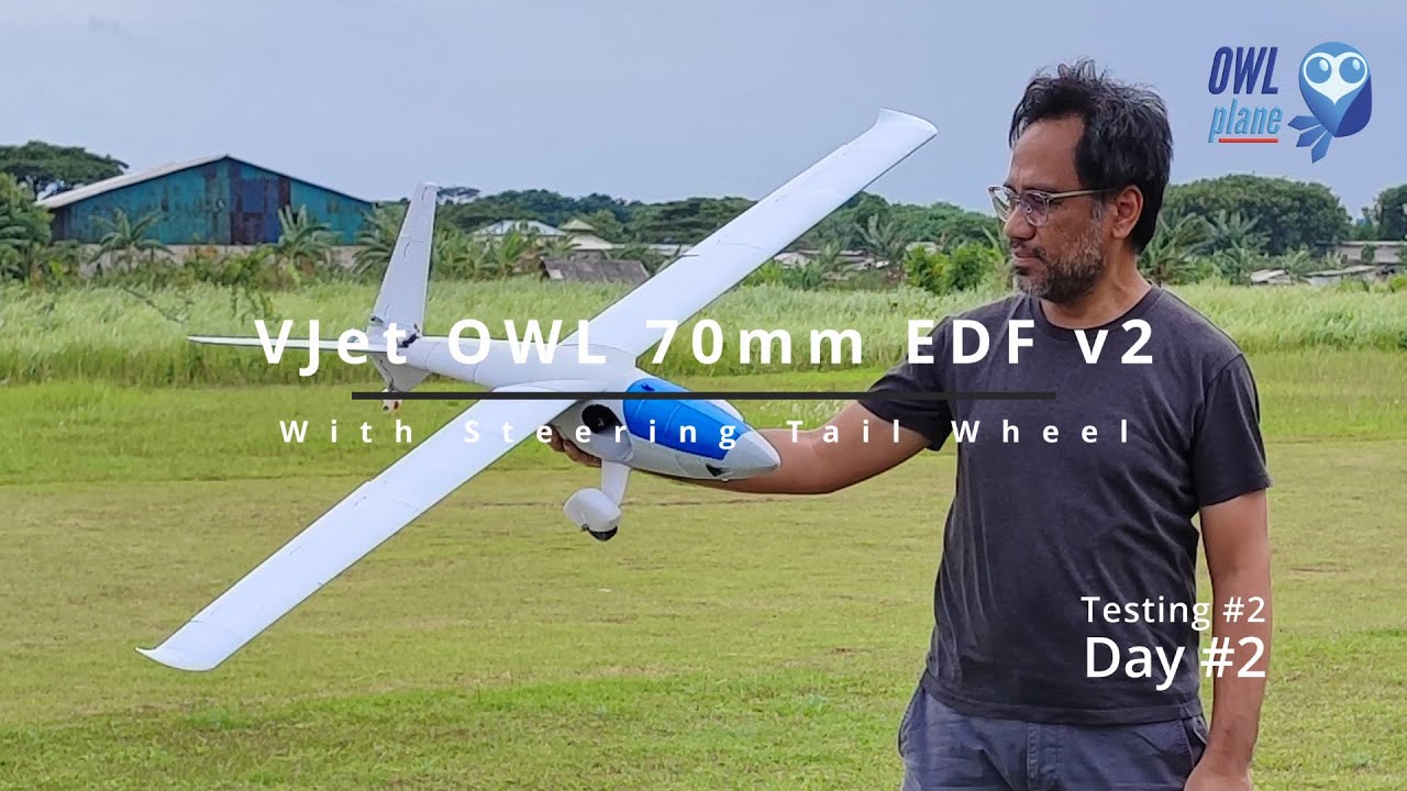 VJet OWL 70mm EDF v2 - Final Testing - 2/2 - Coming Soon !