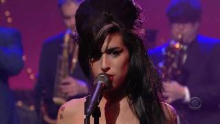 Amy Winehouse (HD)  &quot;Rehab&quot; Live on David Letterman
