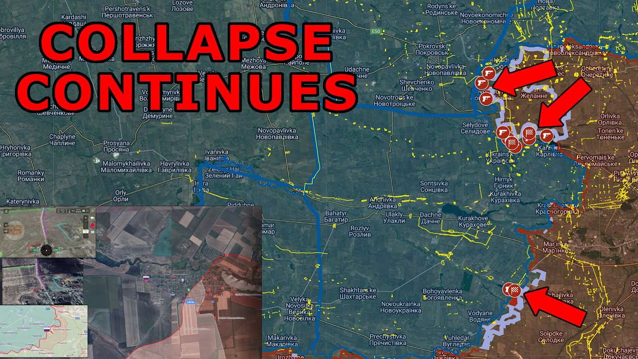 AFU Collapse Near Pokrovsk Continues | Novohrodivka, Kostyantinivka & 3 Settlements Have Fallen