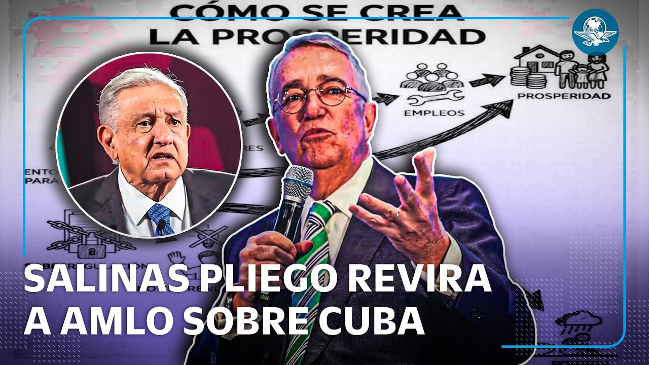 AMLO pide donaciones para Cuba y Ricardo Salinas explota contra el Socialismo