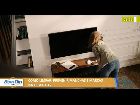 Como limpar, prevenir manchas e marcas na tela da tv 10 06 2021