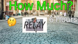 6 Hour Relay Shift ⏰! How Much 💴 Did We Make?