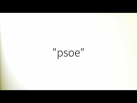Como pronunciar 'Psoe' en español
