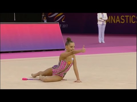 Arina Averina-Clubs Qual-EC Budapest 2017