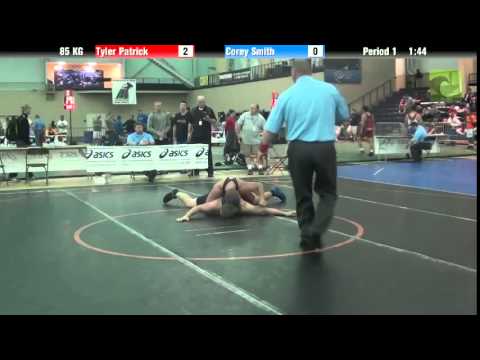 Greco 85 KG Tyler Patrick vs. Corey Smith