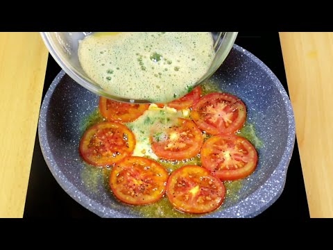 , title : 'Si tienes dos tomates y huevos prepara esta receta para el desayuno ❗😱 Recetas Sabrosas'