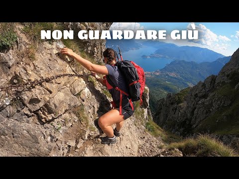 Ferrata o Direttissima? - Monte GRONA che spettacolo